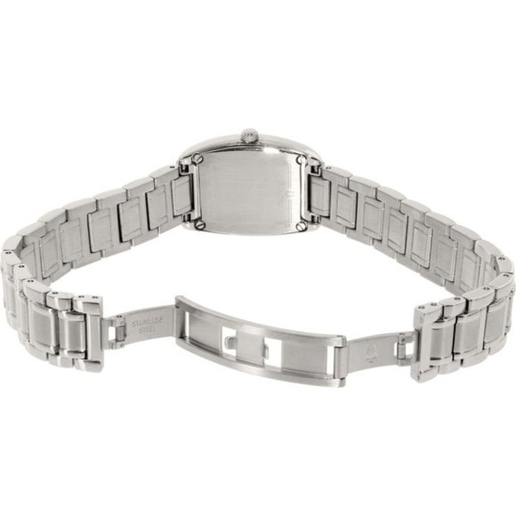 Bulova Women\'s Diamond 24mm Silver Watch